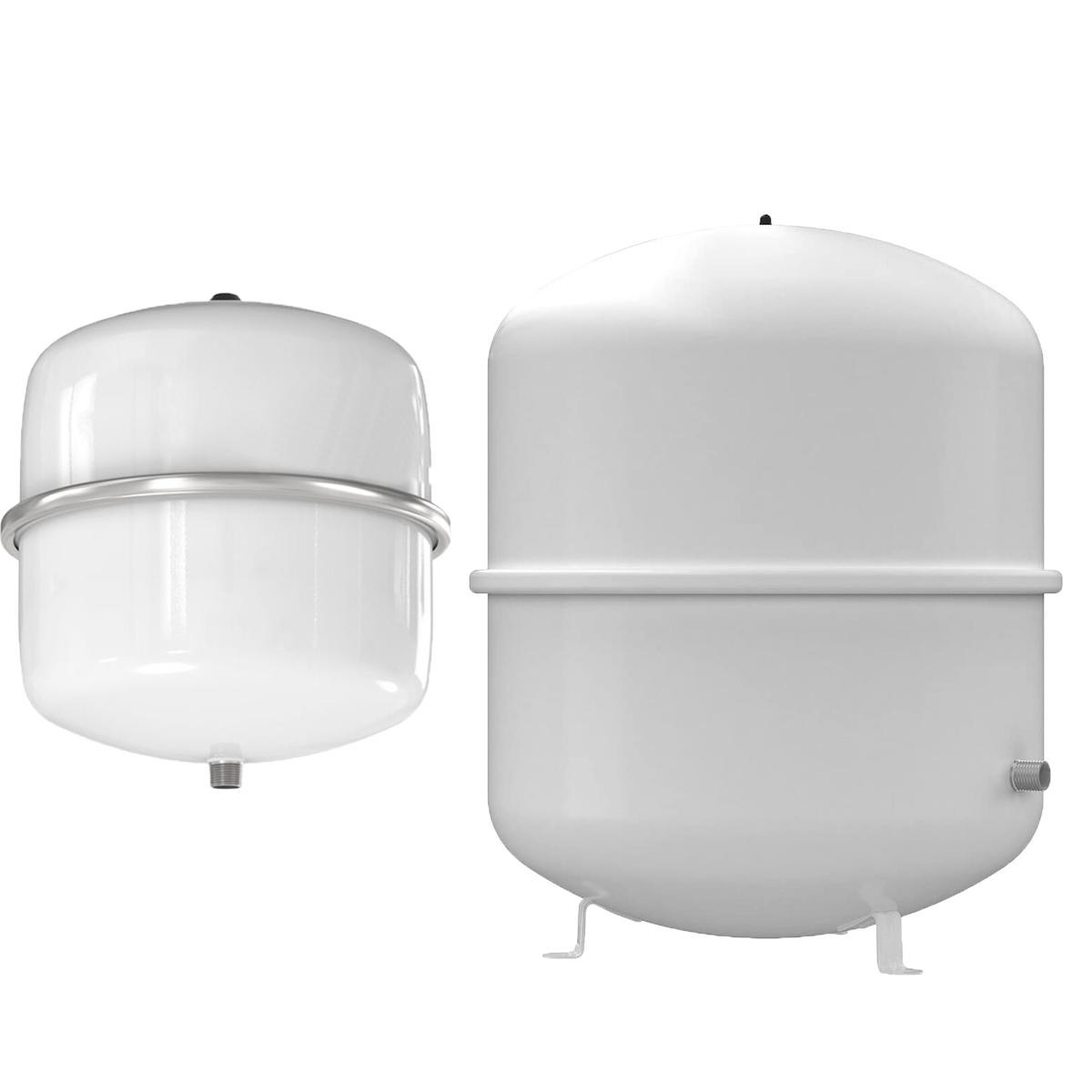 Ausdehnungsgefäße für Heizung  Weiß,  3 oder 6 bar Betriebsdruck