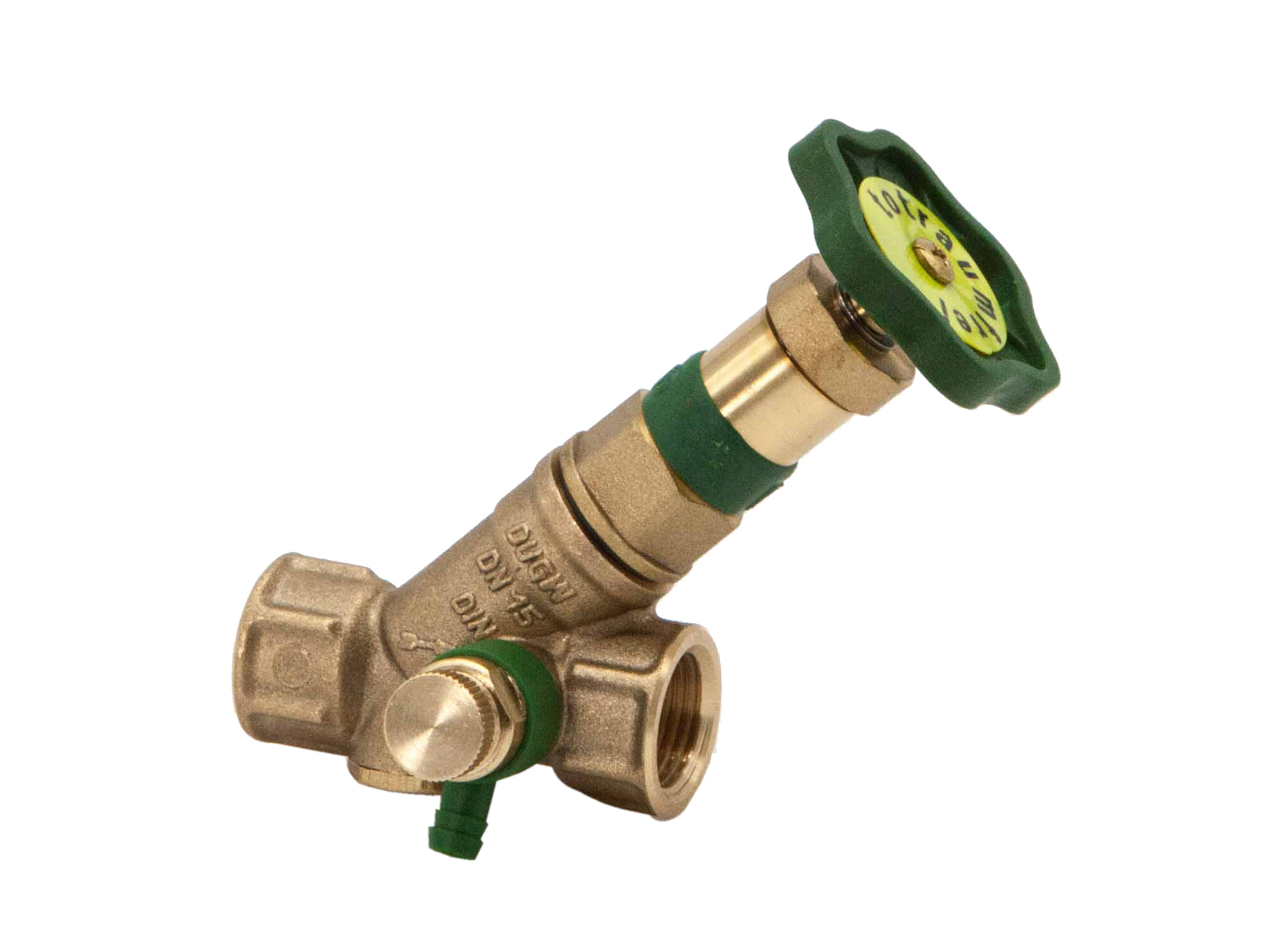 Schlösser KFR-Ventil mit Prüfschraube – Innengewinde, DVGW zertifiziert